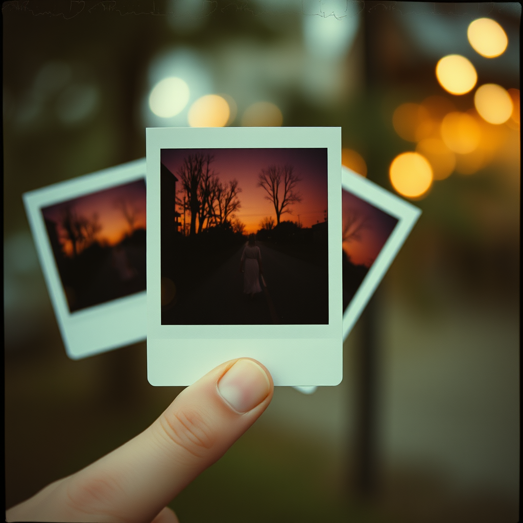 aesthetic picture of Polaroids